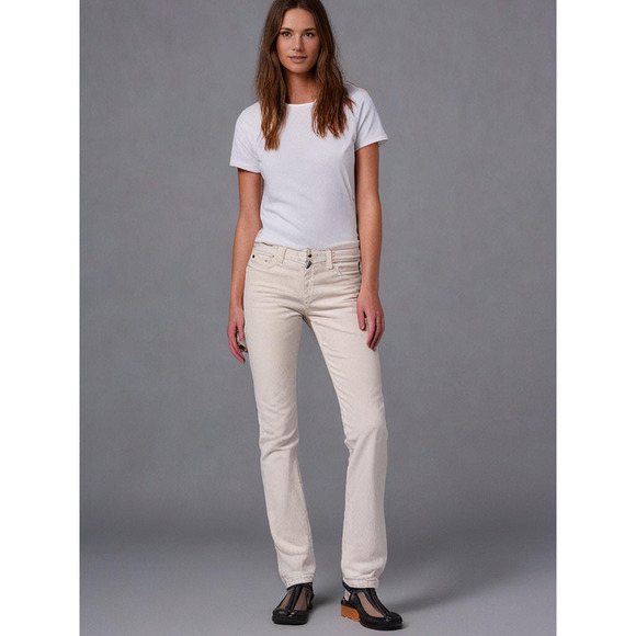 GAP Denim - GAP 1969 Women's Girlfriend Jeans Denim White Size 29R 90s